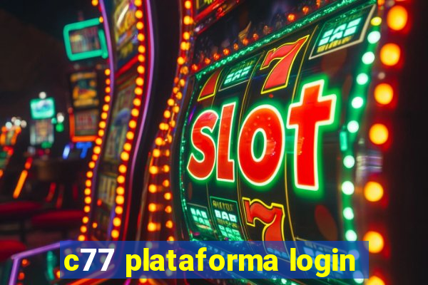 c77 plataforma login